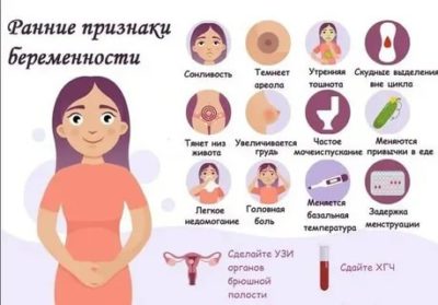 Какие симптомы бывают при беременности