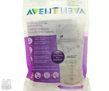Как пользоваться пакетами для хранения грудного молока Авент