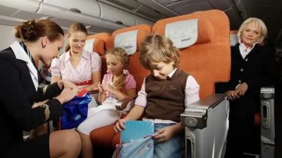 Как отправить ребенка на самолете без сопровождения