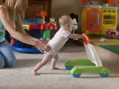 Как быстро научить ребенка ходить